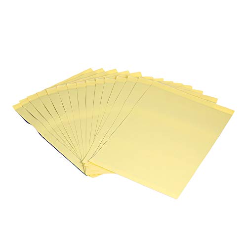 15 Sheets Tattoo Transfer Paper Tattooing Carbon Thermal Stencil Copier Paper Tracing Paper Tattoo Accessories with 4 Layers