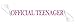 Official Teenager White and Pink Glitter Satin Sash - 13th Birthday Party Supplies, Ideas, Gifts and Decorations