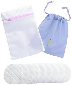 Sunnybuy 母乳パッド 布製母乳パッド 授乳用パッド オーガニックコットン 洗濯可能 8枚入りと16枚入りセット 収納ポーチ付き B07bkx1mm9 650円 セール開催中最短即日発送 新作 人気 送料無料 激安 お買い得 キ フト