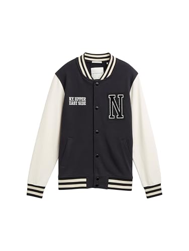 TOM TAILOR Jungen 1045289 36423 - Felpa Heavy Black, 128 EU, 36423 - Heavy Black, 128