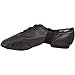 Sansha Tivoli Lace-Up Leather Jazz Shoe,Black,13 (11 M US Women's/9 M US Men's)