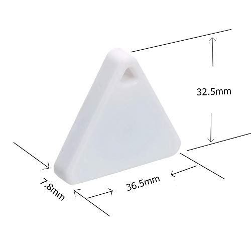4 Pcs GPS Tracker Smart Finder Locator, Phone Alarm Anti Lost Selfie Shutter Wireless Tracking Device GPS Tracking Collar for Kids Pets Key Wallet Dog Cat Bag Car