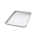Keliwa's Aluminum Baking Pan & Silicone Baking Mat Set, 2-Piece Bakeware Set, Half Size …