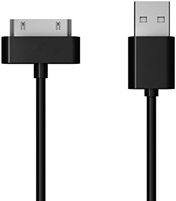 Charging Cable, 10ft 30 Pin to USB Charger Cable Charge Cord for iPhone 4/4s, iPhone 3G/3GS, iPad 1/2/4, iPod [Black]