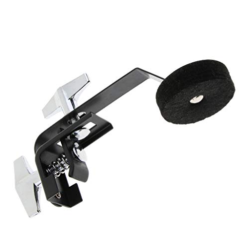 Flameer 1pc Metal Snare Drum Mute Silencer Dampener for Drum Set Kit Parts