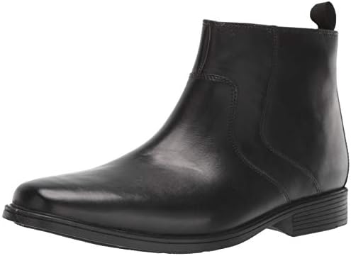 clarks men's tilden zip waterproof leather boots