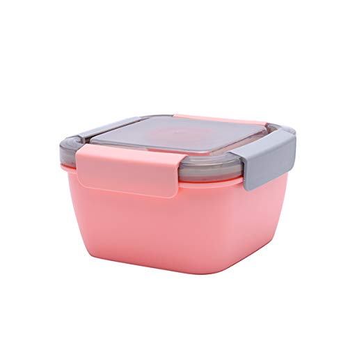image for G.a HOMEFAVOR Salad BPA Free Lunch Container with Large 1.1L Salad Bow