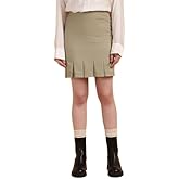 Sands of India 2026 Womens Skirt 100% Cotton High Waist Pleated Skirt for Cocktail Party Evening Wedding Summer Fashion