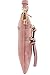 Isabelle Functional Multi Pocket Crossbody Bag (Dusty Pink)