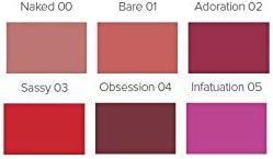 Mii Cosmetics Passion Matte Lip Lover - Long Lasting Suede Finish Lipstick - Bare 01 - Image 3
