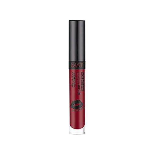 Debby Liquidkissed Mat Lipstick, 09, Rouge Noir