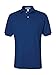Jerzees Mens Modern/Fitted Polo Shirts, Royal Blue, Small US