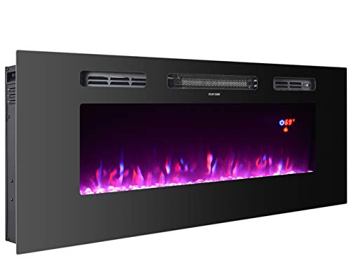 2 3GPlus+Electric+Fireplace+Recessed+Changeable
