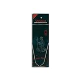 ChiaoGoo Red Circular 24-inch (61cm) Stainless Steel Knitting Needle; Size US 9 (5.5mm) 6024-9