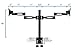 Mount-It! Dual Monitor Mount Arms | Double Monitor Desk Stand | Fits 2 Computer Screens 19 20 21 22 23 24 27 Inches | Heavy Duty Full Motion | Sturdy Double C-Clamp Base | VESA 75 100 Compatible