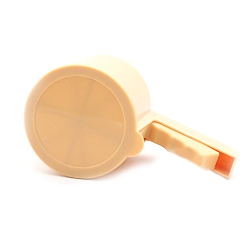 Longay 1PCS Plastic Cup Shape Flour Sieve Powder Sifter Baking Icing Sugar Shaker with Handle Bake Tool - Thumbnail 2