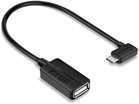VTOP Micro Usb Host OTG Cable - Micro USB to USB 2.0 Adapter, On-The-Go (OTG) Convertor Cable