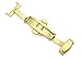 iStrap Stainless Steel Deployment Clasp Buckle Fasten Gold Black Silver Rose Gold Watchband Clasp 16mm 18mm 20mm 22mm