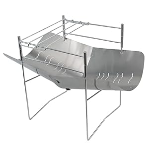 solotour 火床 焚き火台 軽量 チタン焚火台 コンパクト ゴトク 収納バッグ付き