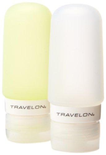 Travelon Set Of 2 Smart Tubes, 2 Ounce, Green/Clear, One Size