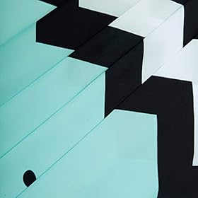 LIVILAN Teal Shower Curtain, Nautical Shower Curtain, Shower Curtain Teal, Striped Shower Curtain, Anchor Shower Curtain… 31Rw7i0 PbL