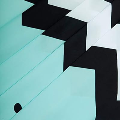 LIVILAN Teal Shower Curtain, Nautical Shower Curtain, Shower Curtain Teal, Striped Shower Curtain, Anchor Shower Curtain… 31Rw7i0 PbL