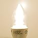 Lighting EVER 5 Watt Dimmable E12 LED Candle Bulb, 40W Incandescent Bulb Equivalent, High End Nicha LED, Warm White, Pack of 10 Units