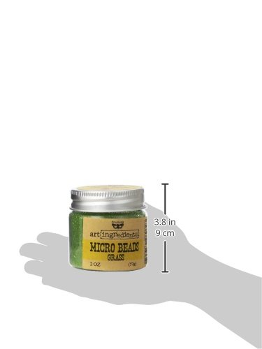Prima Marketing 962623 Finnabair Art Ingredients Micro Beads, 2 oz, Grass