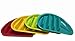 Arrow Home Products Fiesta Taco Plate, 12 Pack - Each Plate Includes 3 Taco Holders Plus 2 Compartments - BPA Free Plastic, Made in the USA, Dishwasher Safe - Assorted Colors