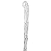 Kurt Adler 6-Piece Glass Twist Icicle Ornaments, 7.5-Inch,Christmas