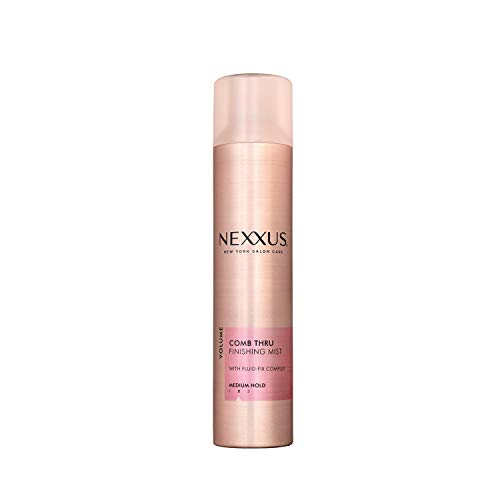 Nexxus Styling Spray Comb Thru Finish Flexible Hold Hairspray Powered by STYLEPROTECT Technology 10 oz