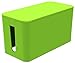 Resulzon Cable Management Cord Cover Wire Hider Box Concealer Organizer Protector System for Home Theater Entertainment Center Office School - (Mini,Green)