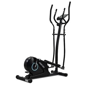Qewrt Crosstrainer cross trainer magnetische cross trainer ellipstrainer met LCD-display en apparaatstandaard Bike…