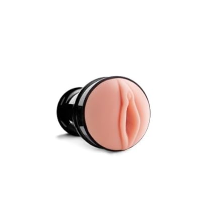 Spider Realism Masturbator mit Saugnapf für Handfreie Benutzung, Schwarz 1er Pack