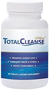 Total Cleanse Plus- Lose Weight - Safe and Natural - Eliminate Waste and Toxins - 60 Tablets