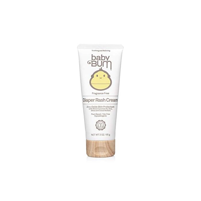 Baby Bum Diaper Rash Cream | Natural Zinc Oxide Ointment for Maximum Relief and Rash Prevention| Fragrance Free | Gluten…