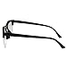 Kids Nerd Glasses Half Frame Clear Lens Geek Costume Children's (Age 3-10) Black/Silver