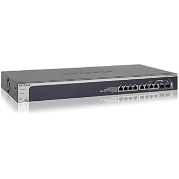 NETGEAR ProSAFE 8-Port 10-Gigabit Ethernet Smart Managed Switch (XS708T-100NES)