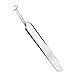 GUAngqi Premium Stainless Steel Bend Curved Blemish Extractor Tool for Remove Whitehead Blackhead Acne Pimple