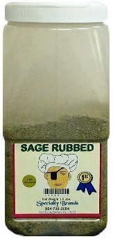 Sage Rubbed - 1.5 lb. Jar