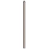 Maxim Accessory - .62 Inch Diameter Extension Rod-12 Inch Down Rod Length-Dark Satin Nickel Finish