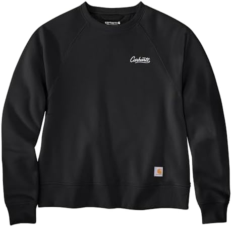 Carhartt Men's FR Force Marquette 1/4 Zip Sweatshirt, Black