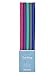 Just Bright Reusable Drinking Straws, 5 Colorful Straws - Flexible Silicone Straws For Drinks & Smoothies - Fits 20 oz & 30 oz Tumblers, Bottles, Glasses & More - Reusable Straws Reduce Plastic Waste