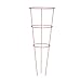 Panacea Products 89776 Heavy Duty Tomato and Plant Support Cage, Red, Set of 10