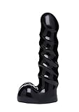 Doc Johnson Vac U Lock Codeblack Raging Hard On Dildo, 7 inch