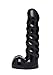 Doc Johnson Vac U Lock Codeblack Raging Hard On Dildo, 7 inch
