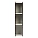 IRIS USA, Inc. 3-Tier Cubby Storage Bookshelf with Adjustable Shelves, 8