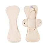 Gladrags Organic Undyed Day Pads, 3 Count