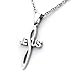 Jesus Cross Pendant Necklace Religious Necklace - Cross Pendant - Crucifix Jewelry - Communion Gifts