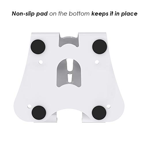 Beelta iPhone Stand, Android Cell Phone Stand, Tablet Stand for iPad (Up to 11 inch), Kindle E-Reader, Desk Accessories, White, BSC701W - Thumbnail 3